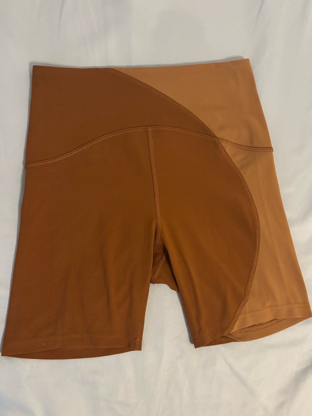 Lululemon Nulu Colour Block High-Rise Biker Shorts 5” Size 4